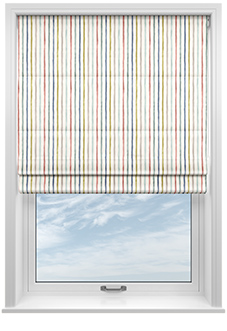 Vintage Stripe, Promenade - Roman Blind